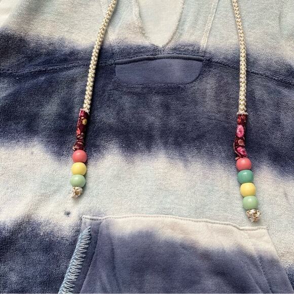 LoveShackFancy Kirby Tie Dye Terrycloth Hoodie - Picture 5 of 9
